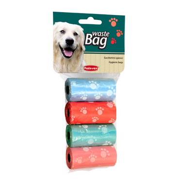 Padovan Waste Bag, Mix Colour (4x 20Bag)